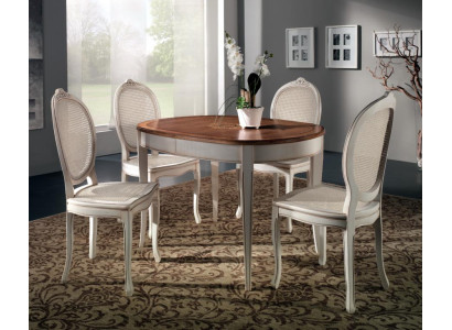 Dining table Furnishings Chairs Armchair Furniture Group Suite Complete Set 5pcs.