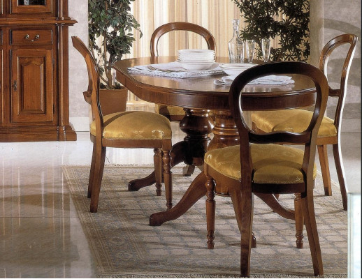 Dining room Furniture Group Italy Furniture Set Suite 5-piece Dining table 4 Chairs Luxury
