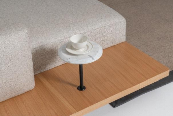 Living landscape Corner suite L-shape Couch Upholstery Fabric Corner sofa