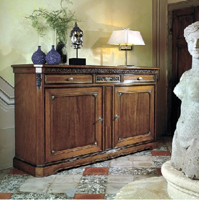 Italian Furniture Living room Wood Furniture new Sideboard tv Lowboard TV-cabinet Wardrobe