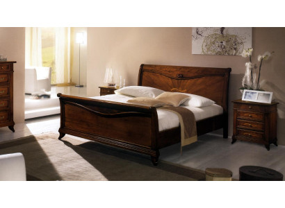 Double bed Bedroom Bed Furniture Wood Design Vaccari giovanni Beds Solid