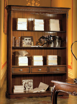 Office Bookshelf Wood Bookshelf with Drawers Design Study room Furniture new