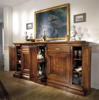 Furniture Italian Furnishings Sideboard Chest of drawers Classic r Wardrobe Solid wood
