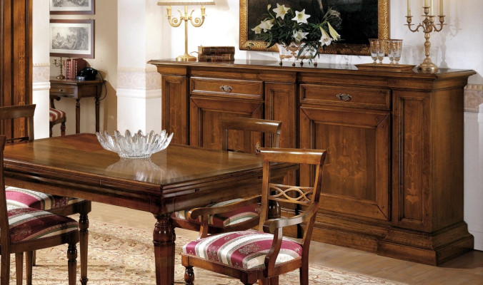 Chest of drawers Classic Living room Wood Modern Luxury Italy Design Chests of drawers Furniture