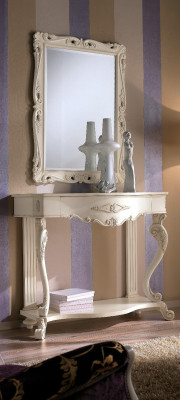 Tables Consoles Table Side Bedroom Wood Mirror + Console table Chests of drawers