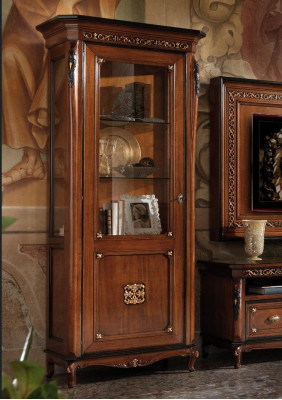 Display case 1 door Wardrobe Showcases Living room Cabinets Design Wardrobe Furniture Glass new