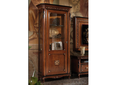 Display case 1 door Wardrobe Showcases Living room Cabinets Design Wardrobe Furniture Glass new