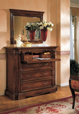 Sideboard Sideboard Wood Chest of drawers with 4 drawers Drawer cabinet Wardrobe new