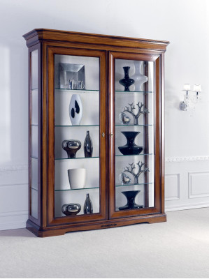 Living room Display case Wardrobe Books Shelf Sideboard Classic Furniture Shelves Wood