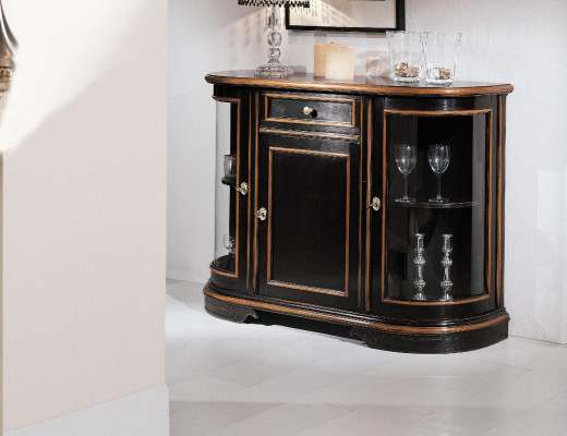 Display case Wardrobe Classic Display cabinets Living room Furniture Solid Cabinets Sideboard
