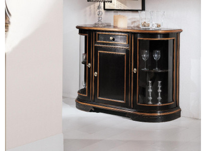 Display case Wardrobe Classic Display cabinets Living room Furniture Solid Cabinets Sideboard