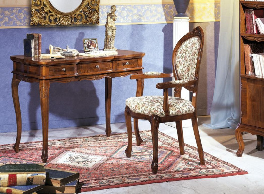 Desk Secretary Desks Italian Furniture Table Chair Set Office 2pcs
