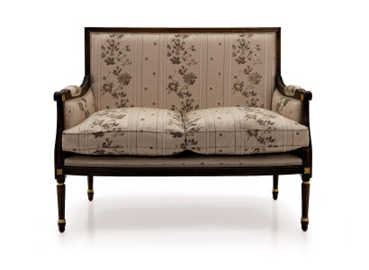 Sofa Two-seater Couch Classic new Upholstery Textile Couches Textile sofa