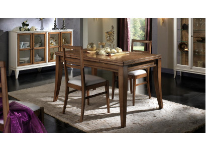 Dining table Natural wood Retro Style Dining room Living room Dining tables Tables Table Furniture