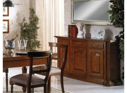 Chest of drawers Sideboard Sideboard Brown Wood Solid Wardrobe Furniture Chests of drawers Sideboards
