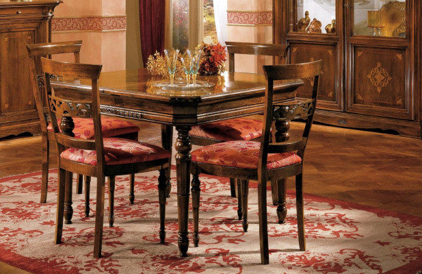 Dining Chair Room Set Seat Suite 4x Chairs Modern Upholstery Lehn Design new Wood