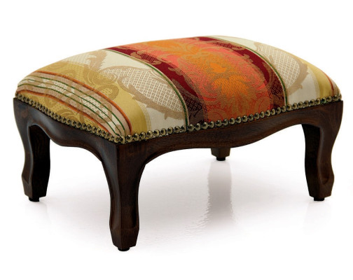 Ottoman Seat Chaise Padded Pufa Benches Design Upholstery Stool Footstool