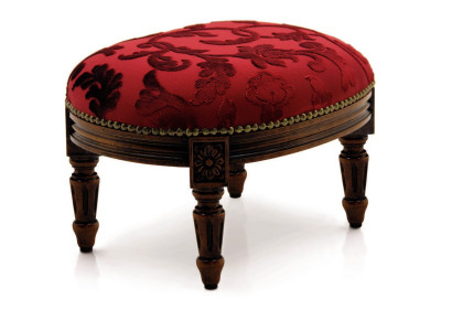 Luxurious design upholstered stool: multifunctional stool in exquisite style