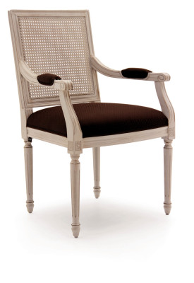 Dining room Chairs Design Textile Luxury Beige new Dining room chair Chair with armrest
