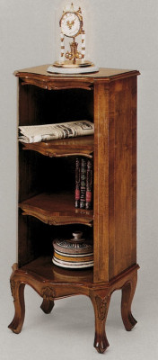 Shelf Bookshelf Wood Cabinets Design Baroque Style Display case Bar Wardrobe Solid