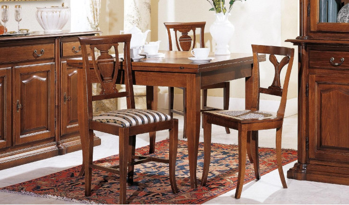 Italian Dining Tables Table Wood Tables Furniture Dining table Antique Style Solid wood