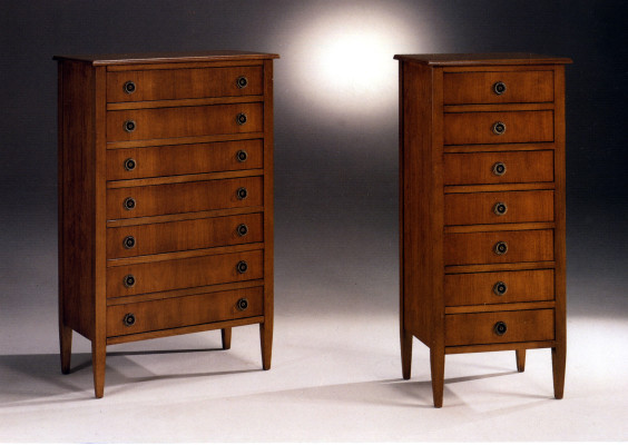 Chest of drawers Sideboard Chests of drawers Sideboards 7 drawers tall cabinet Wardrobe Wood new