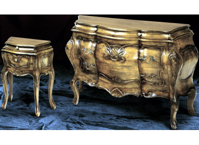 Baroque Rococo Bedside tables Bedside table Consoles Side Table new NachtConsoles