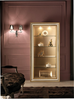 Display case Glass Wardrobe Showcases Living room Show Cabinets Italian Furniture new