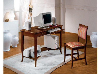 Desk Furniture Furnishings Secretary Laptop Table with Drawers Furniture Office