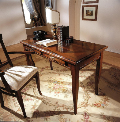 Desk Table Italian Furnishings Furniture Solid Wood Office Secretary new