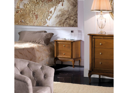 Bedside table Consoles Bedroom Side table Modern Design Furniture Wood brown