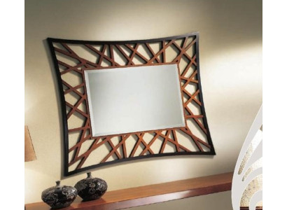 Mirror Hanging Mirror Wood Modern Wall mirror Furniture Mirror Design 111x89 new