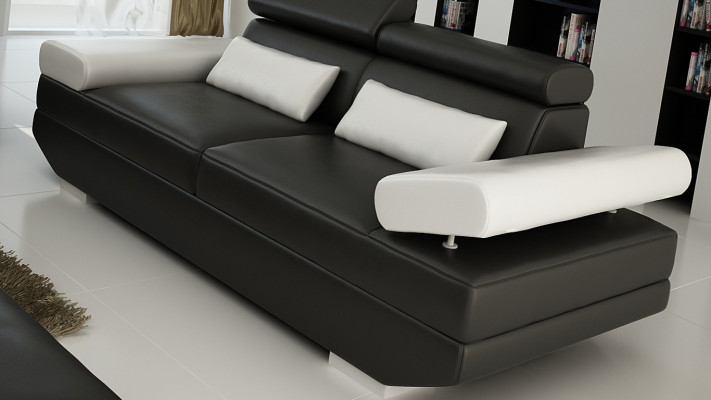 Luxury Furniture Sofa set Couch Sofa Upholstery 3+3 Seater + Stool Living room