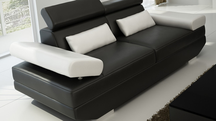 Luxury Furniture Sofa set Couch Sofa Upholstery 3+3 Seater + Stool Living room