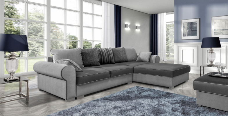 Fabric L-shape Couch Living landscape Corner sofa Suite Modern Design Sofa Textile