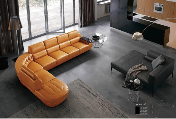Corner Sofa Couch Upholstery Seat Corner Living Landscape Leather Couches Designer