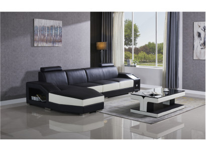 Leather Modern Couch Living landscape Leather sofa Sofa set Furniture Sofa