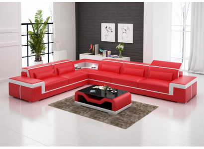 Designer Sofa Couch Corner sofa Upholstery Suite Living landscape L-shape