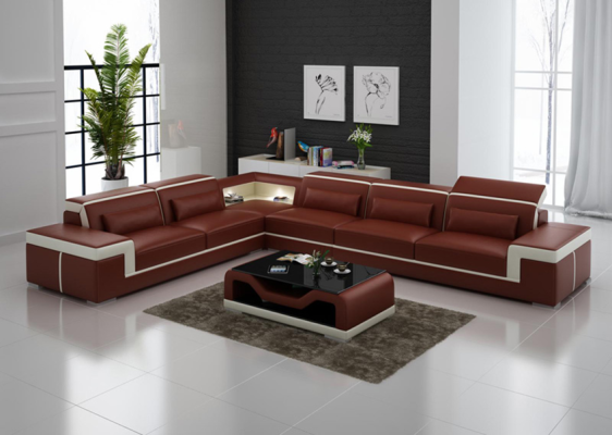 Designer Sofa Couch Corner sofa Upholstery Suite Living landscape L-shape