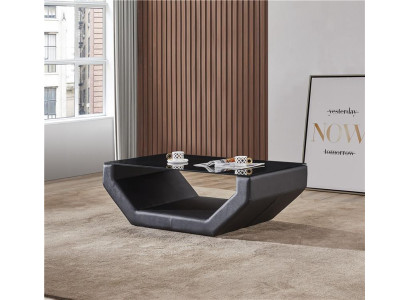 Elegant luxury coffee tables glass design couch table sofa side leather tables