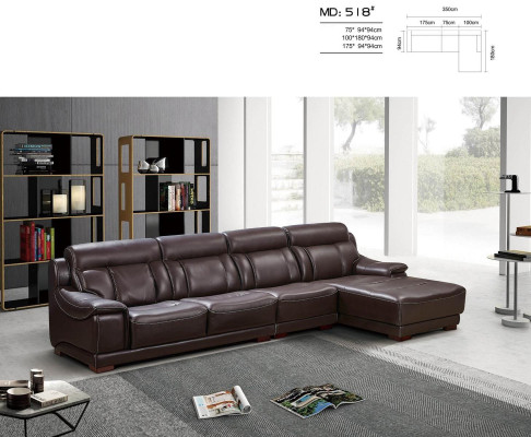 Upholstery Leather Couch Corner Sofa Seat Suite Living Room Landscape Sofas new
