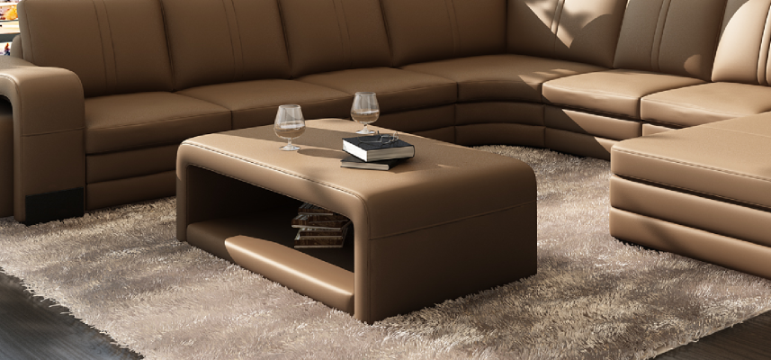 Design Modern Coffee table franco Tables Living room Table Upholstered