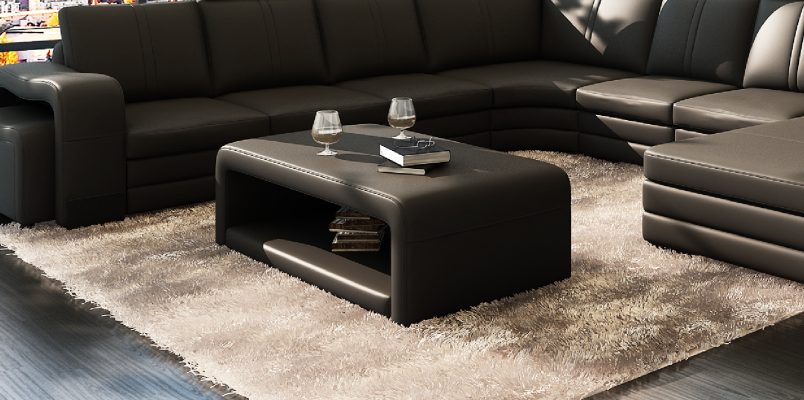 Design Modern Coffee table franco Tables Living room Table Upholstered
