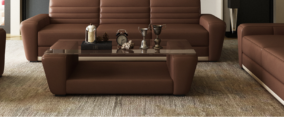 Modern designer glass table side Living room Table Coffee table sofa