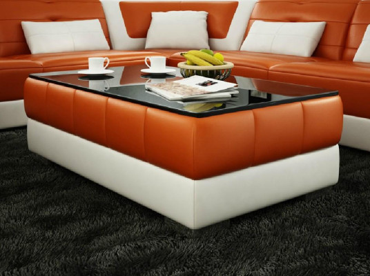 Sofa table design table living room glass leather couch sofa side coffee
