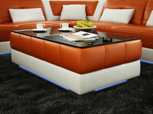Sofa table design table living room glass leather couch sofa side coffee