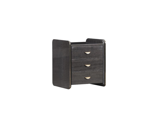 Exquisite large 5-piece bedroom set in contemporary style in the color Merengue