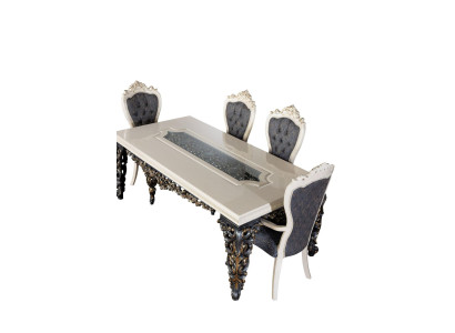 Luxury Dining table Baroque Tables Dining room Table Classic Furniture Dining tables