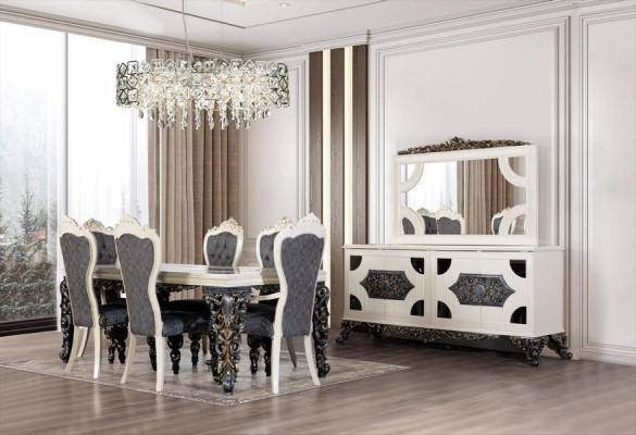 Luxury Dining table Baroque Tables Dining room Table Classic Furniture Dining tables