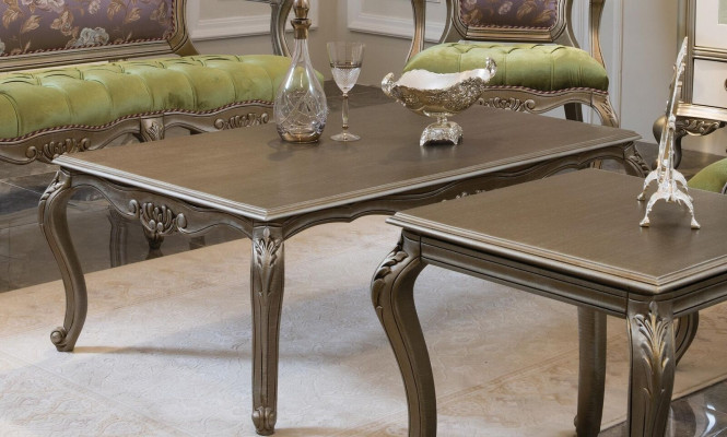 Coffee table Side table Living room Wood Tables Side Luxury Style Table